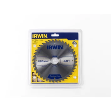 Irwin Cirkelzaagblad Ø190 Mm. Inclusief Reduceerringen Waardoor Geschikt Voor Asgat 16, 20 En 30 Mm, Vertanding 40T - Image 3