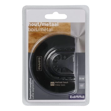 GAMMA Segmentzaagblad Multitool Bim 87x2mm - Image 2