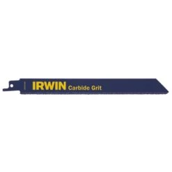 Irwin Pro Reciprozaagblad 200 Mm Carbide Voor Leidingen, Baksteen, Tegels, PVC, Plexiglas, 2 Stuks