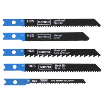 GAMMA Decoupeerzaagbladenset 10d U-aansluiting Hout/metaal - Image 2