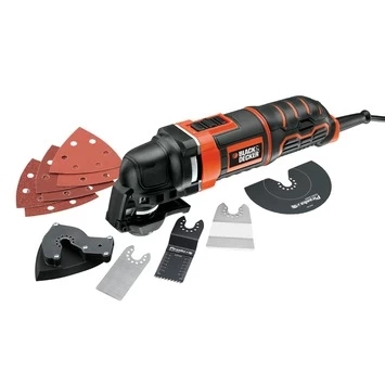 Black & Decker BLACK+DECKER Oscillerende Multitool MT300KA-QS 300W - Afbeelding 3
