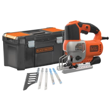 Black & Decker BLACK+DECKER Decoupeerzaag BES610KAS-QS Incl 5 Zaagbladen