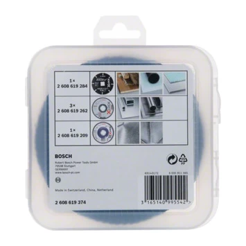 Bosch X-lock 5-delige Slijpschijven Set 125mm - Image 3