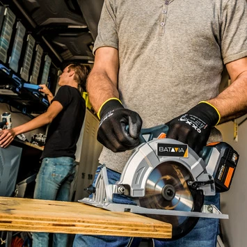 Batavia 18 Volt Li-Ion Accu Cirkelzaag (zonder Accu) - Image 3