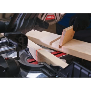 SKIL Afkortzaag /verstekzaag 254mm Met Trekfunctie, Laser En 'dual Bevel' Functie 1320AA 2000W + Snelklem - Image 6