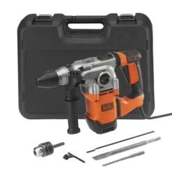 Black & Decker BLACK+DECKER Boorhamer BEHS03K-QS 1250 Watt Pneumatisch