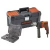 Black & Decker BLACK+DECKER Klopboor BEH850KA32-QS In Koffer + 32 Dlg Accessoires