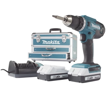 Makita Accuboormachine DF488DAEX2 + 102-delige Accessoireset