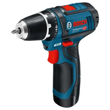 Bosch Professional Accuschroefmachine GSR 12V-15 + Twee Accu's - Image 2