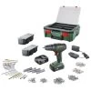 Bosch 18V Accuboormachine UniversalDrill Systeembox Met 241 Accessoires (incl. 2 Accu's 1.5Ah + Lader)