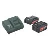 Metabo Basisset 2.0Ah + 4.0Ah 18V Accu's En Lader