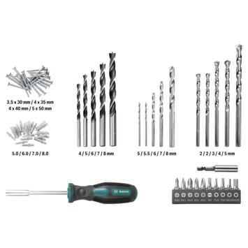 Bosch Klopboormachine UniversalImpact 700 SystemBox, Inclusief 182 Delige Accessoireset - Image 2