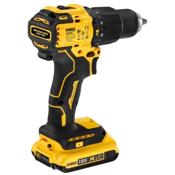 DeWalt 18V XR Klopboormachine Brushless DCD709D2T-QW Incl. 2 Accu's 1.5Ah + Lader - Image 3
