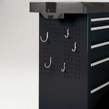 Waterloo Gereedschapswagen Zwart 3 Laden En Werkblad - Afbeelding 3