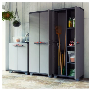 Keter Cabinet Stilo Kunststof Hoog - Afbeelding 4