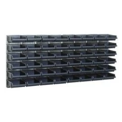 Raaco Wandpaneel 2 Stuks Incl. 48 Magazijnbakjes