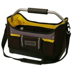 Stanley Gereedschapstas Open Zwart Met Geel 16 Inch