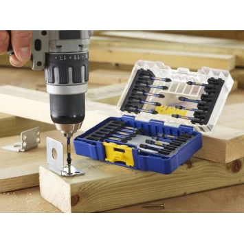 Irwin Impact Pro Schroefbitset Mixed 22-delig. Inclusief Schroefbithouder. In Tough Case. Heavy-duty. - Image 3