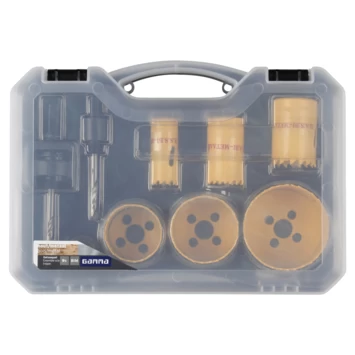 GAMMA Gatzaag Set 9dlg Bimetaal - Image 2