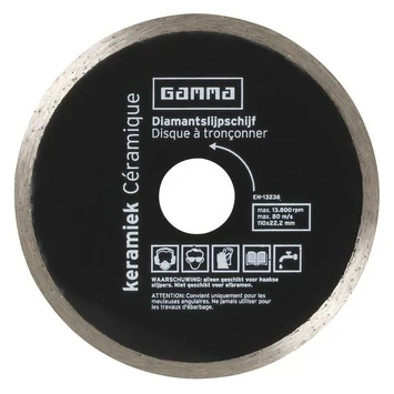 GAMMA Diamantzaagblad 110mm Keramiek - Afbeelding 2
