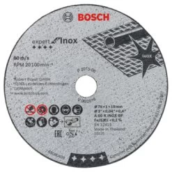 Bosch 5x Slijpschijf GWS 10,8, 76x1x10mm
