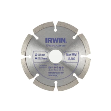 Irwin Diamantzaagblad Voor Haakse Slijper Ø115 Mm. Voor Steen.