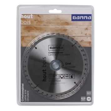 GAMMA Cirkelzaagblad 40t 170x16mm