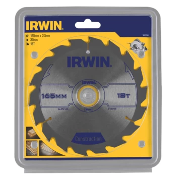 Irwin Cirkelzaagblad Ø165 Mm. Inclusief Reduceerringen Waardoor Geschikt Voor Asgat 16, 20 En 30 Mm, Vertanding 18T - Image 3